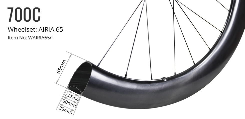 airia65-disc-brake-65mm-depth-23-5mm-int-width-carbon-road-racing-wheelset-700c